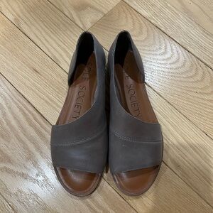 Sole Society Women's Taupe Open-Toe Sandals